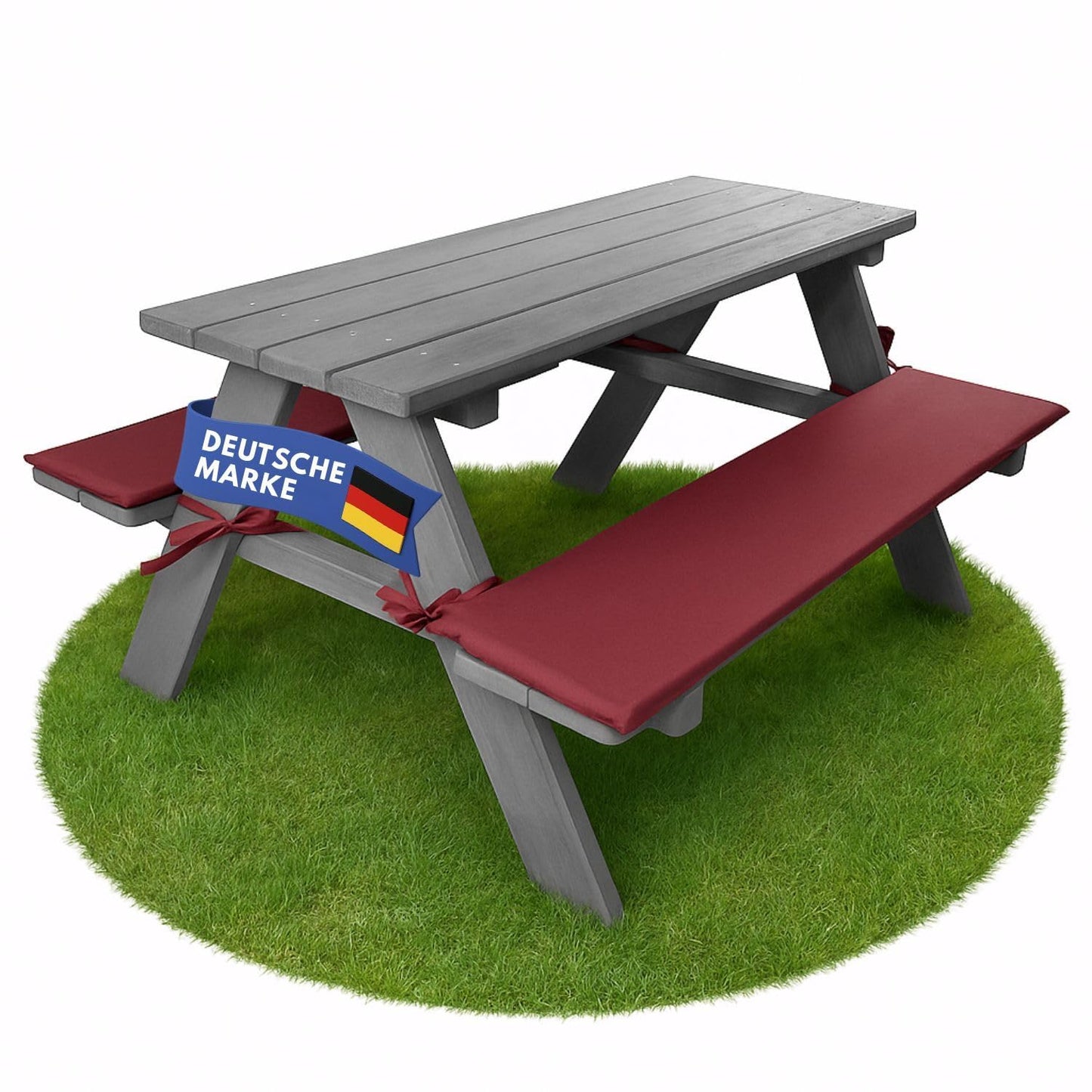 Robuste Kindersitzgruppe, 89x79x50cm Grau