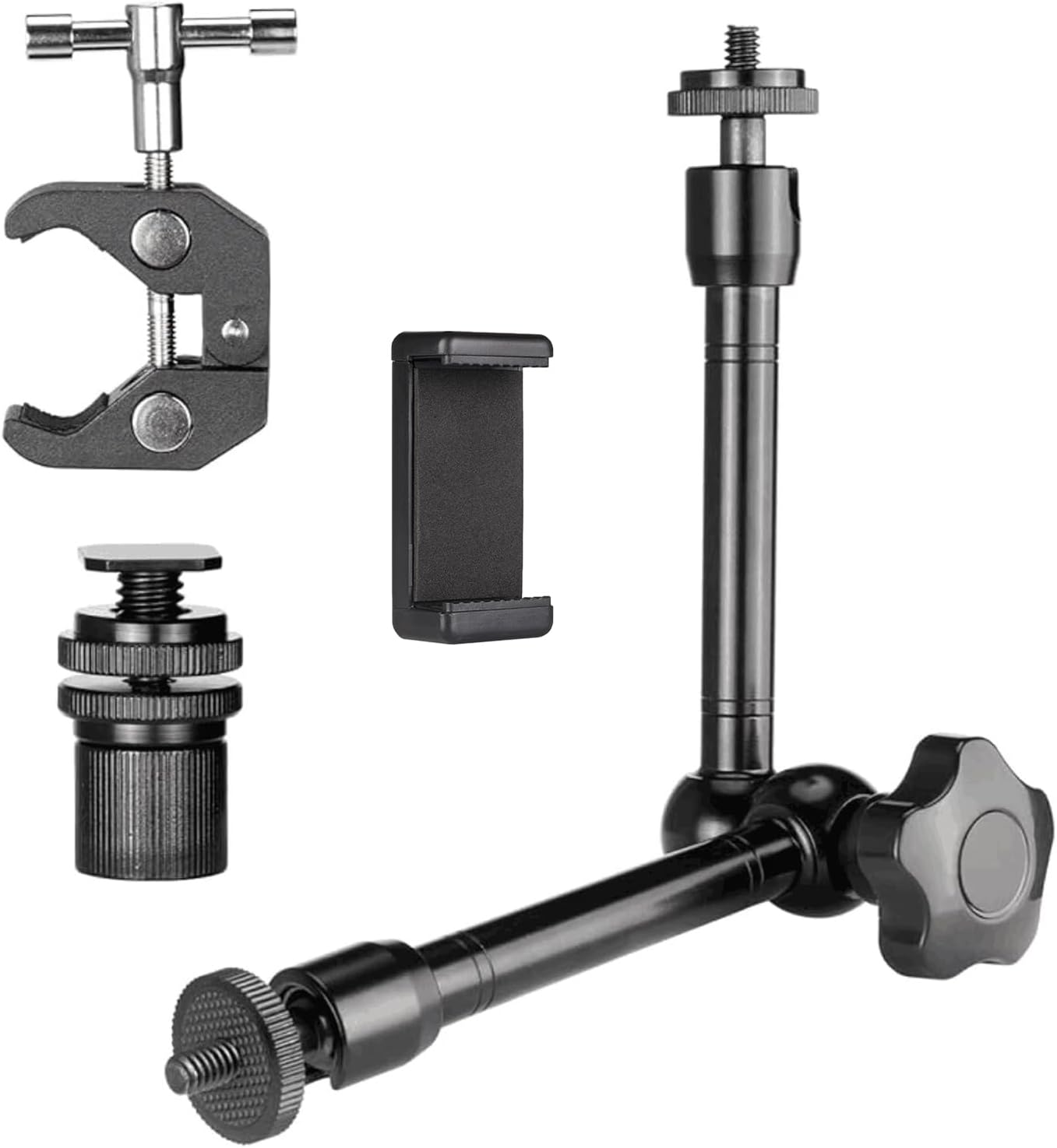 Gelenkarm mit Super Clamp für Kamera/Monitor/Licht