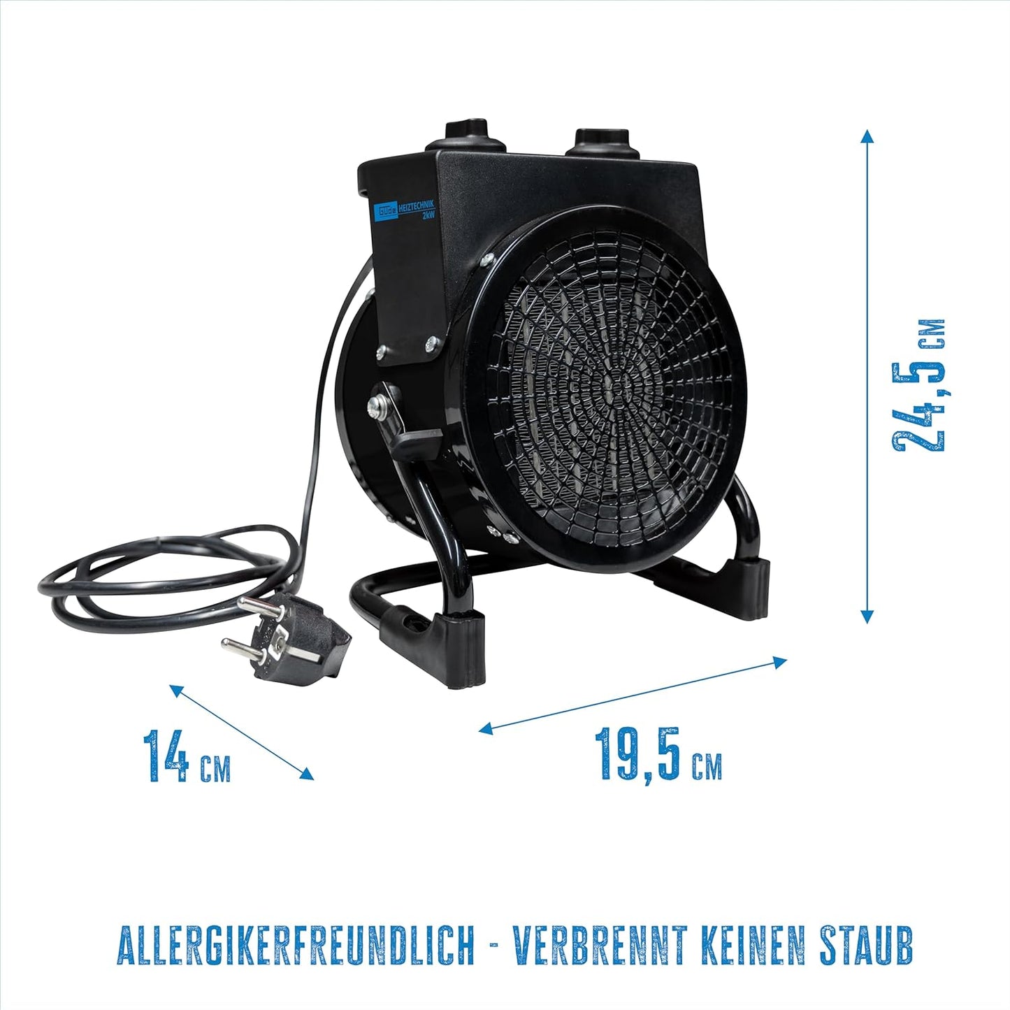 Keramik-Heizlüfter GH 2000 K
