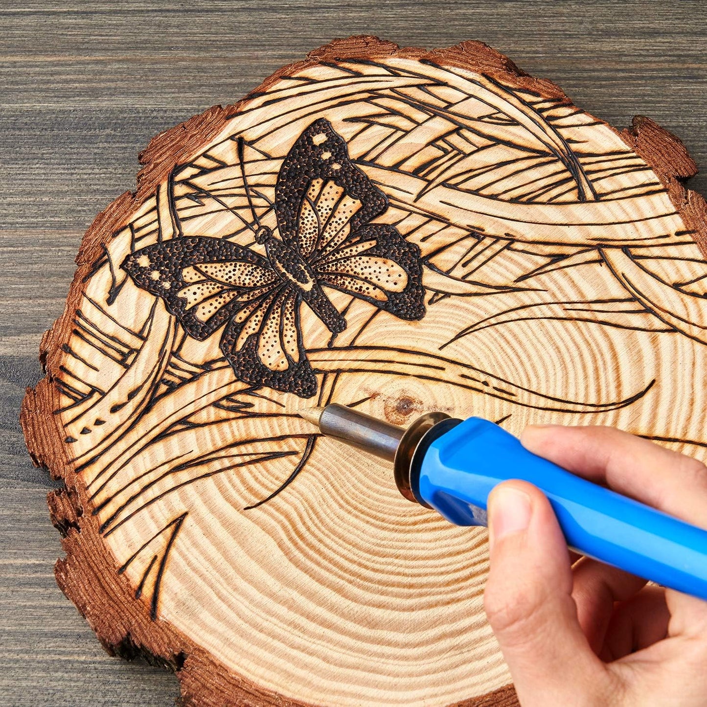 Runde Holzscheiben für Handwerk & Deko, youth large / 11-13