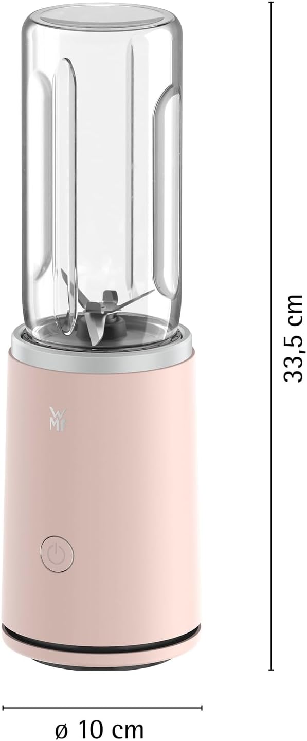 Mix & Go Touch Smoothie Maker & Mixer to Go, Pearl Blush