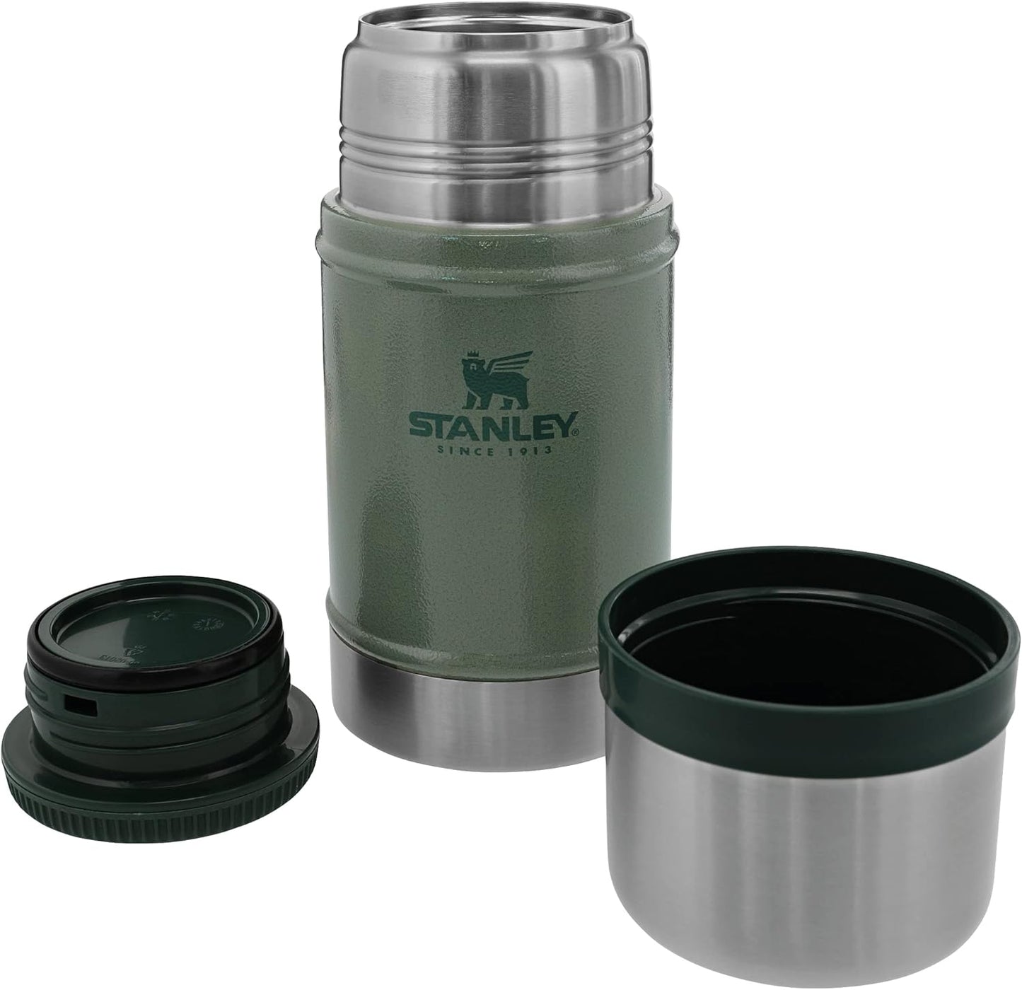 Classic Thermobehälter, Hammertone Green 0.7L