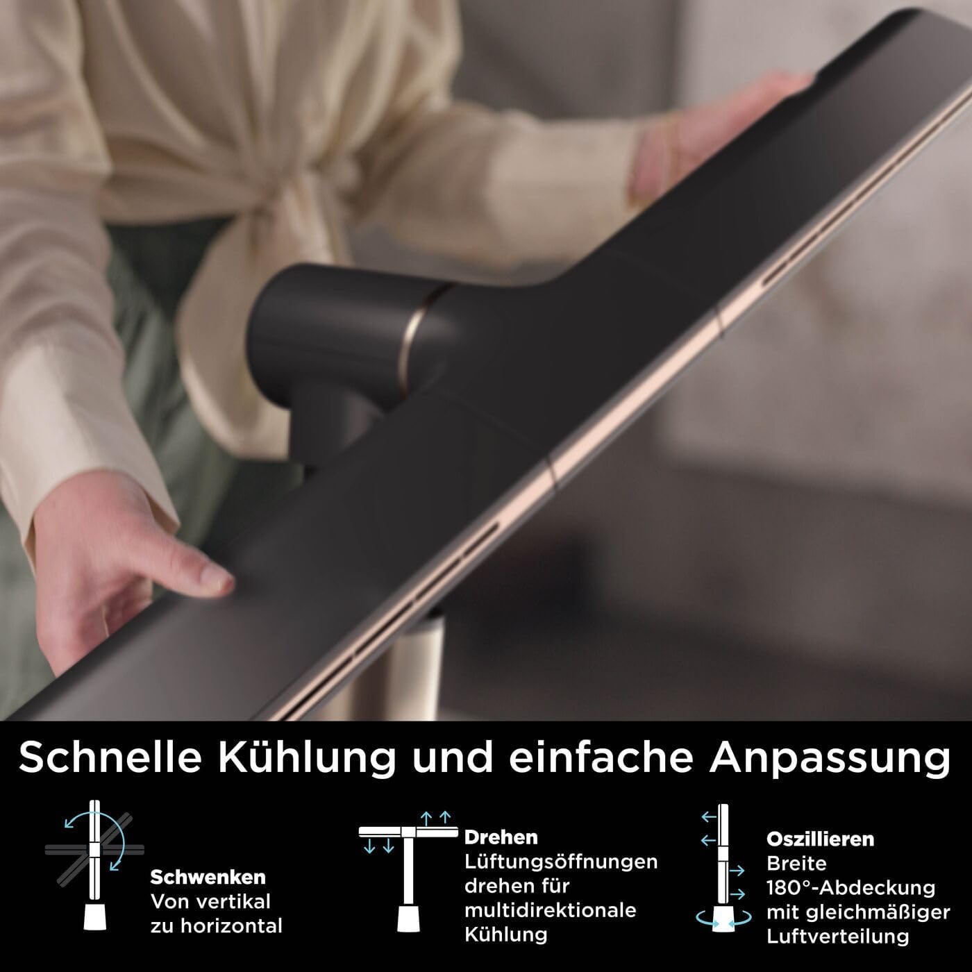 Turboblade Turmventilator, TurboBlade – Cool Anthrazit
