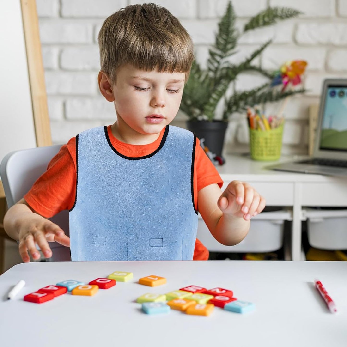 Gewichtsweste für Kinder, Schatzblau M