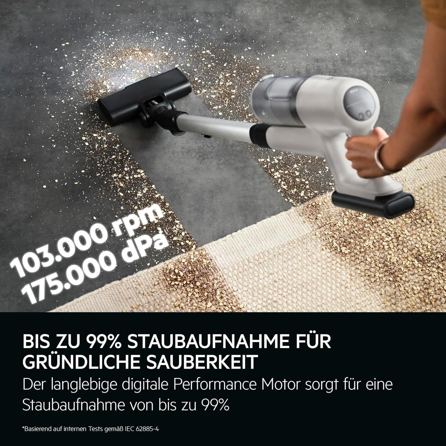 Kabelloser Akkustaubsauger Serie 6000 AP61HB21SH, AP61HB21SH