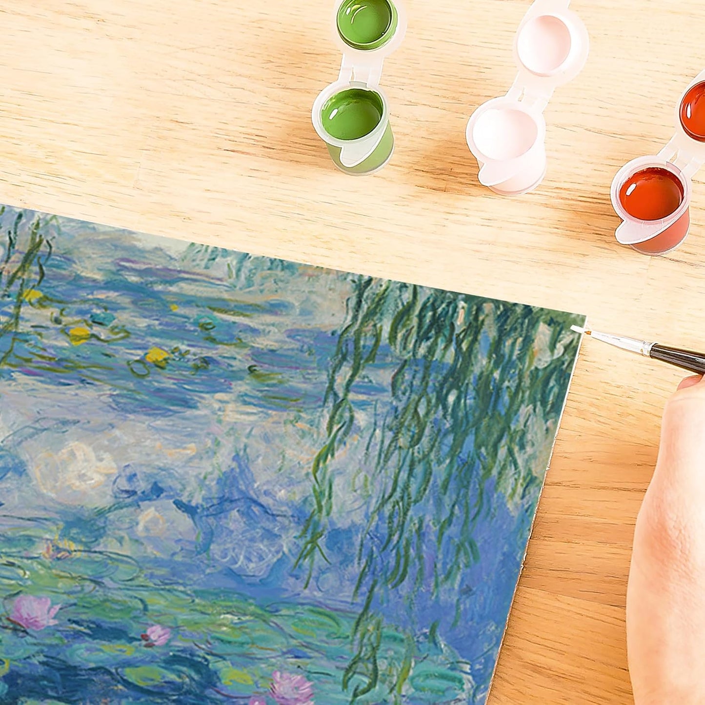 CreArt Collection Malen nach Zahlen: Waterlilies (Monet)