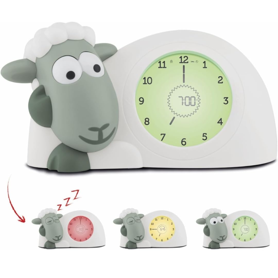 Kinder Schlafcoach-Uhr mit Nachtlichtfunktion, Sage
