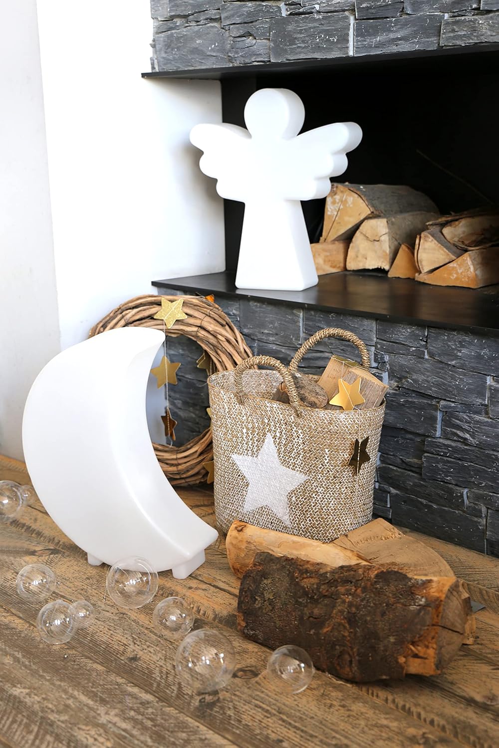 LED-Weihnachtsengel mit E27 Leuchtmittel, LED