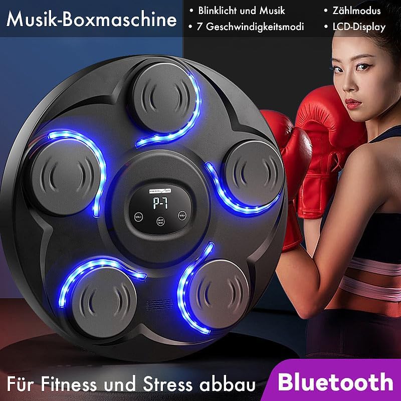 Fitness-Boxmaschine mit Zählmodus & LEDs