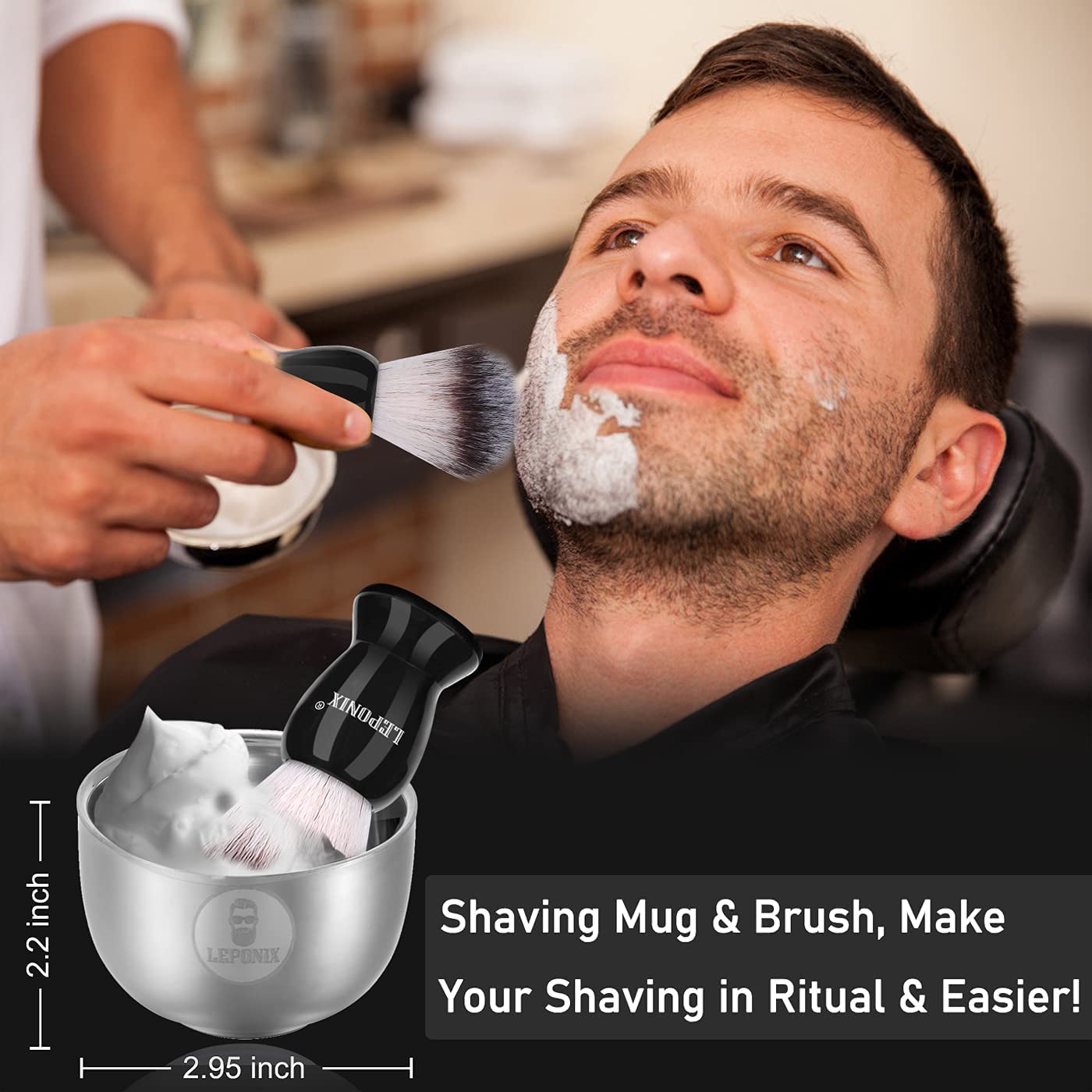 7-teiliges Barber Set