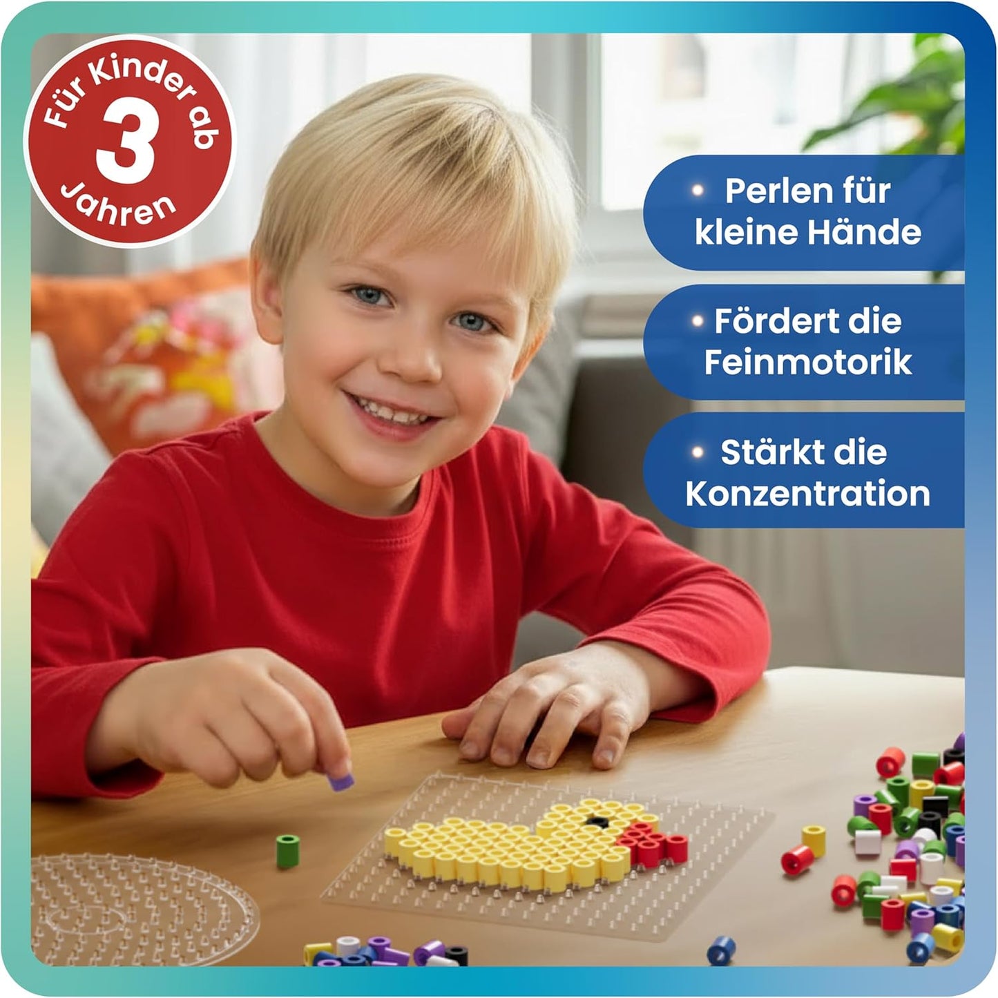 XL Bügelperlen-Set, 2000