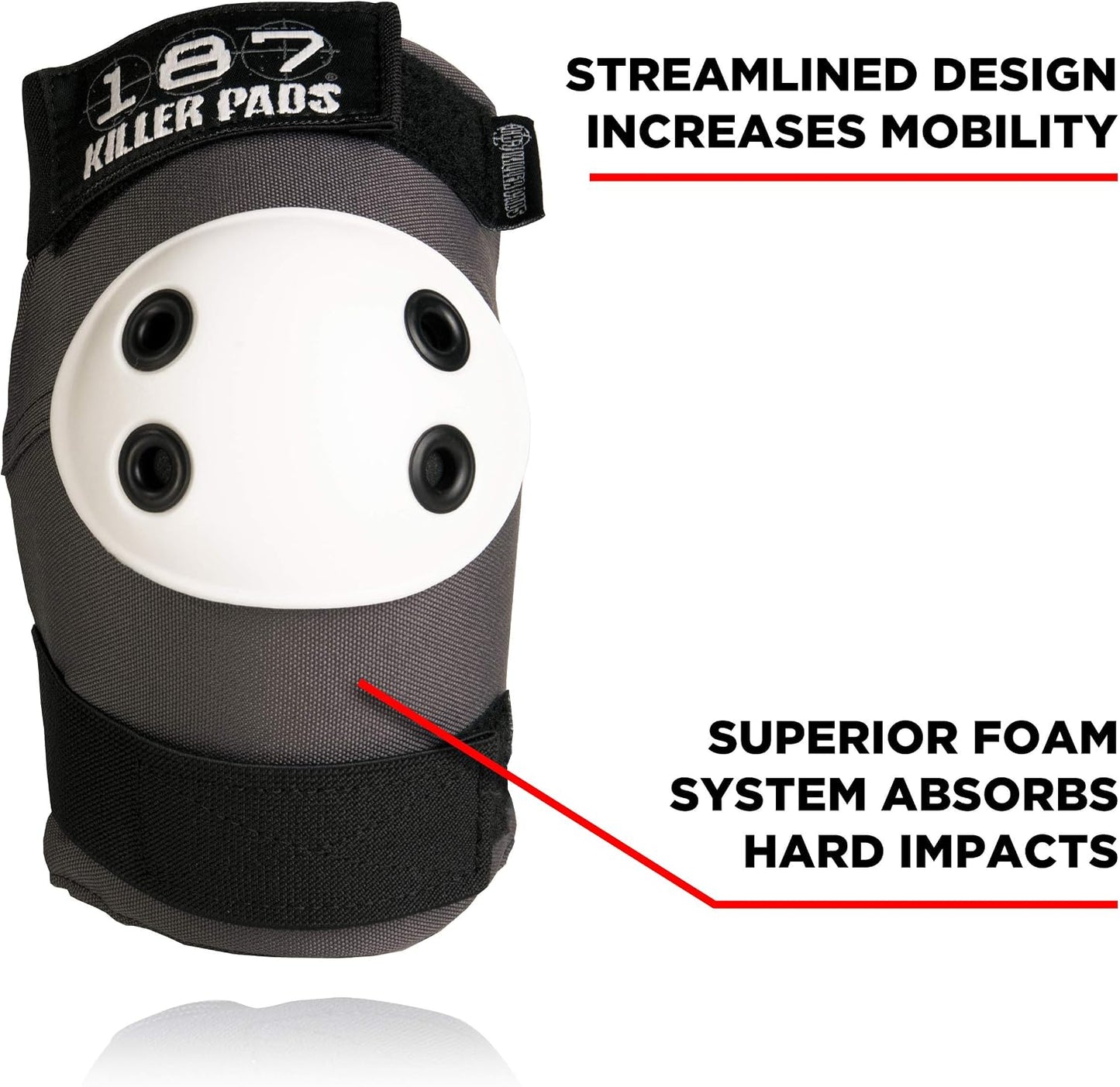 Elbow Pads, S weiss
