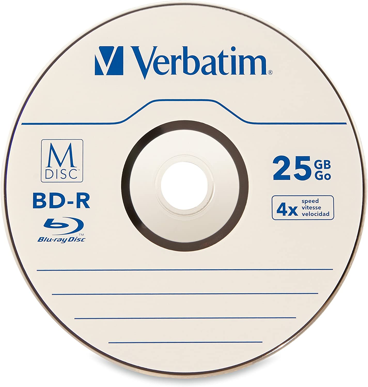 M-DISC BD-R 4x 25 GB, Blu-ray-Rohlinge