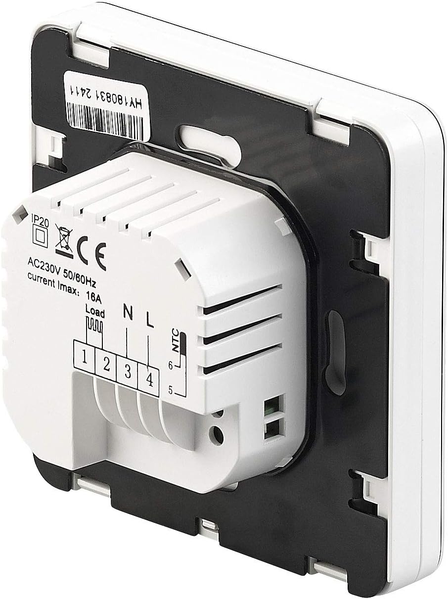 Programmierbares Wandthermostat für Fussbodenheizungen