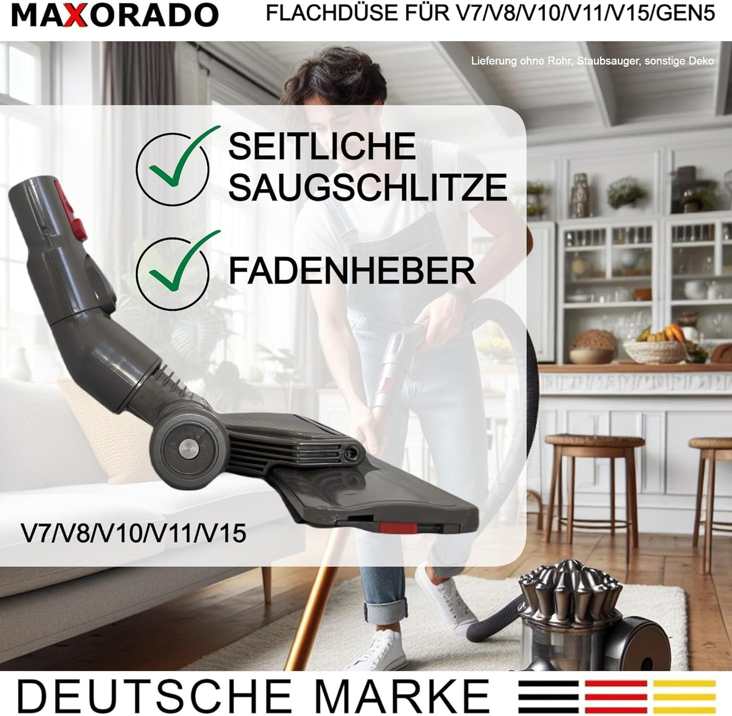 Flachdüse für Dyson-Staubsauger