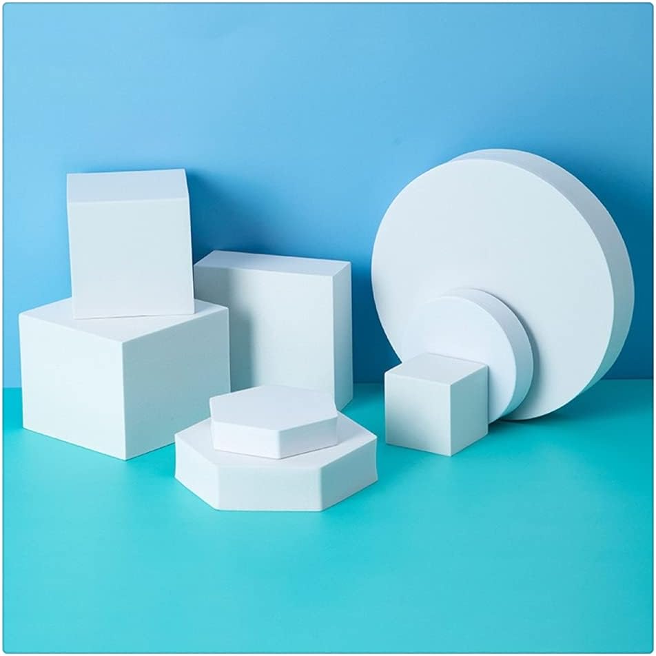 8-teiliges Schaumstoff-Fotografie-Requisiten-Set für Produktanzeige, Weiss