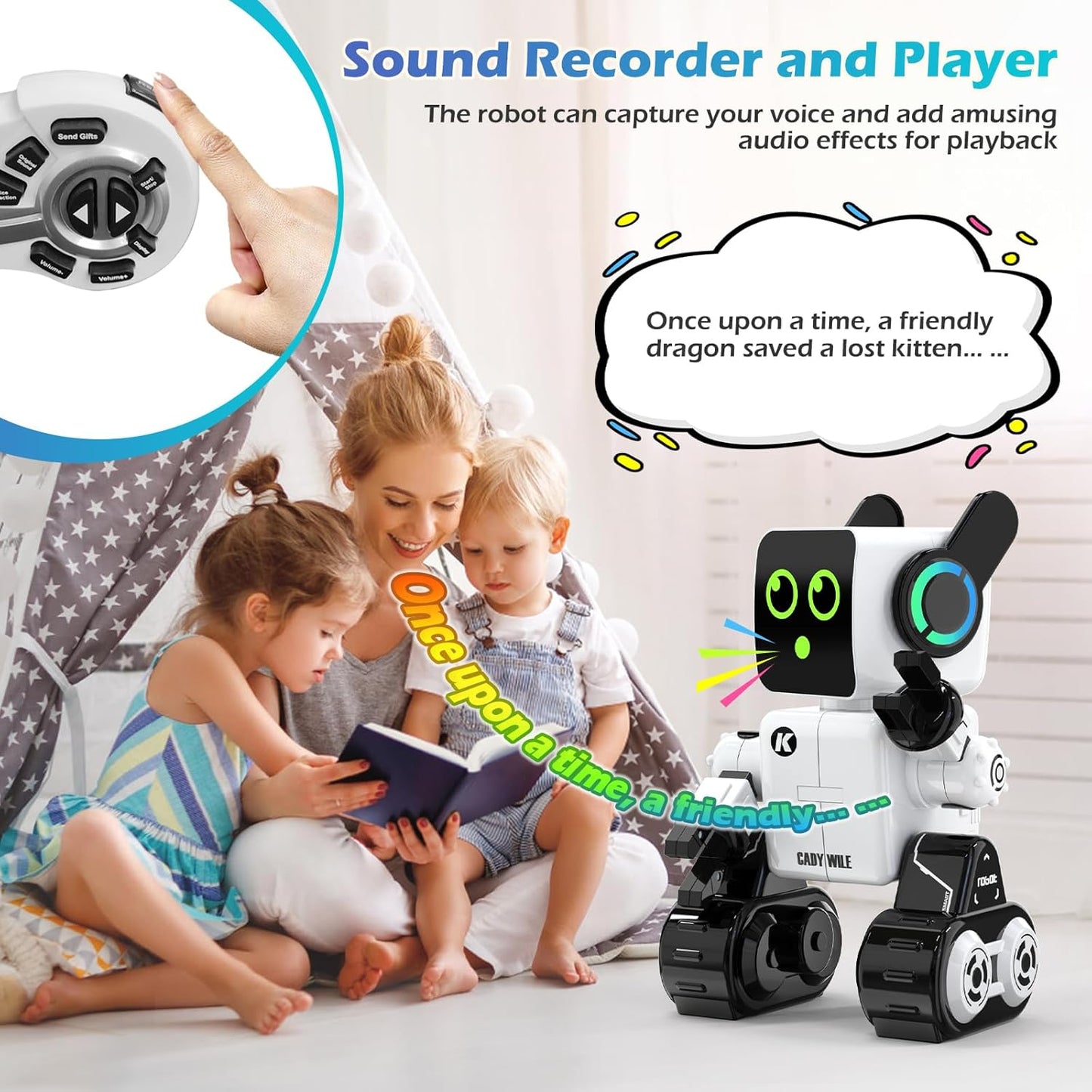 Programmierbarer RC-Roboter für Kinder