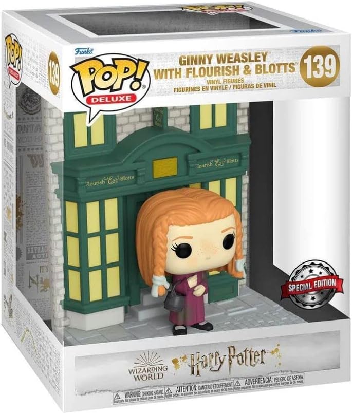Pop! Deluxe: Harry Potter - Ginny Weasley mit Bücherladen