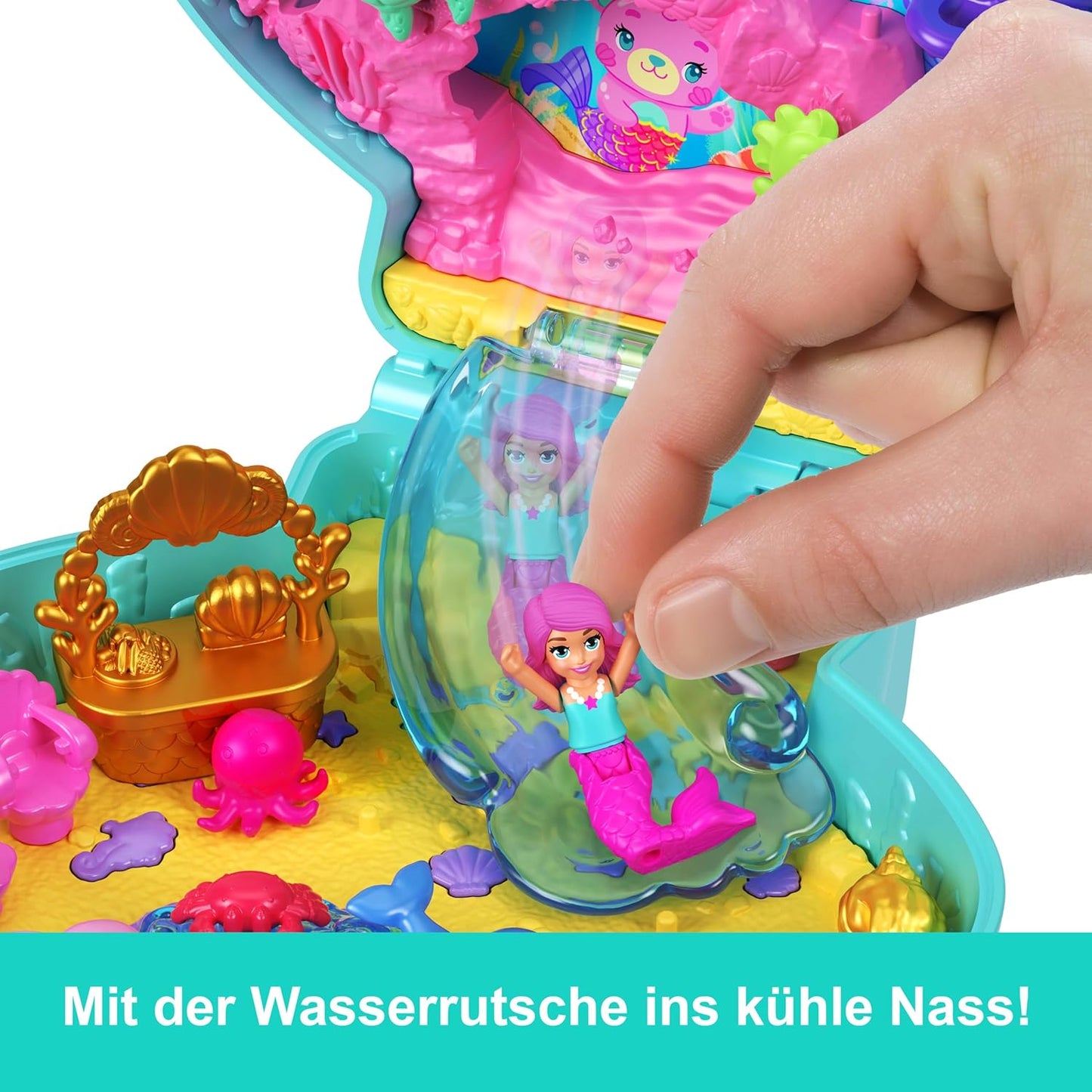 Meer-Bär-Schatulle, Türkis