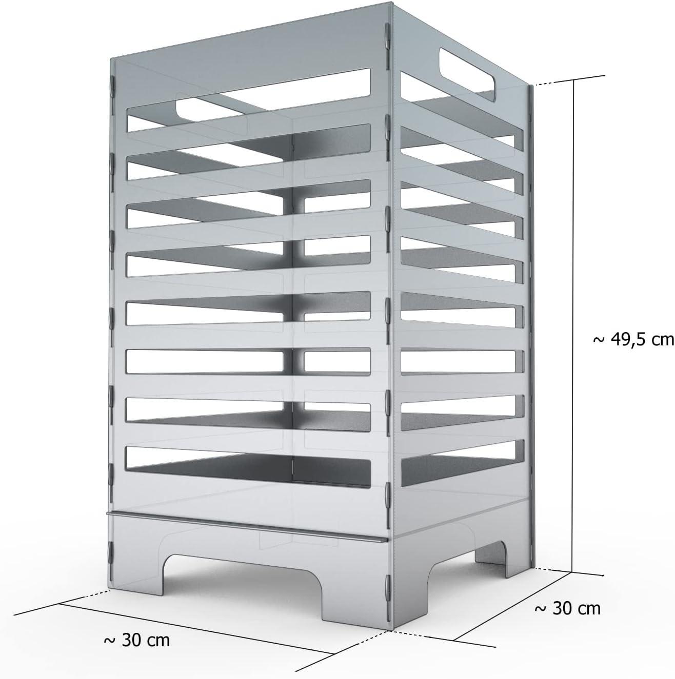 Feuertonne, Stripes 50cm