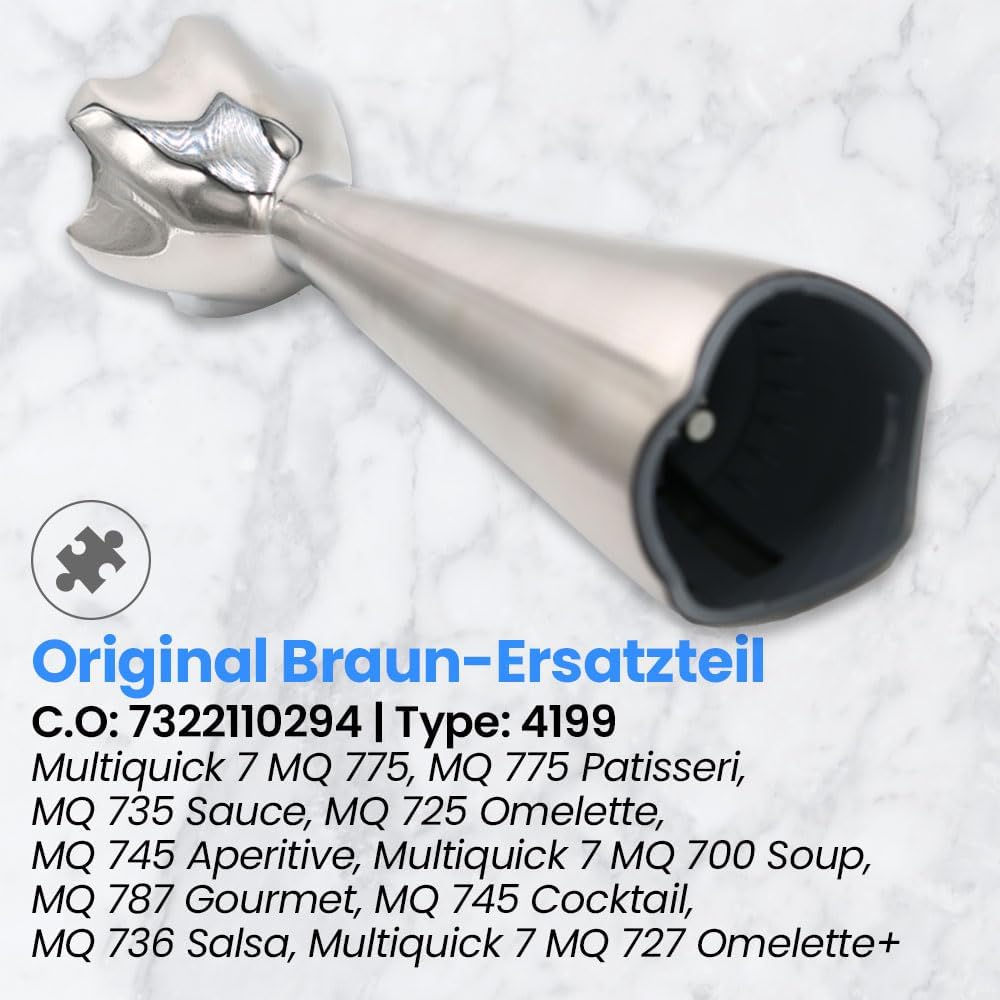 Ersatz-Stabmixer für Braun Multiquick 7 Serie
