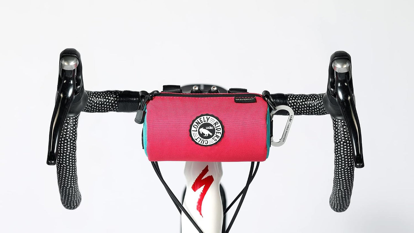 Lenkertasche, 1.1L Rosa – Aqua