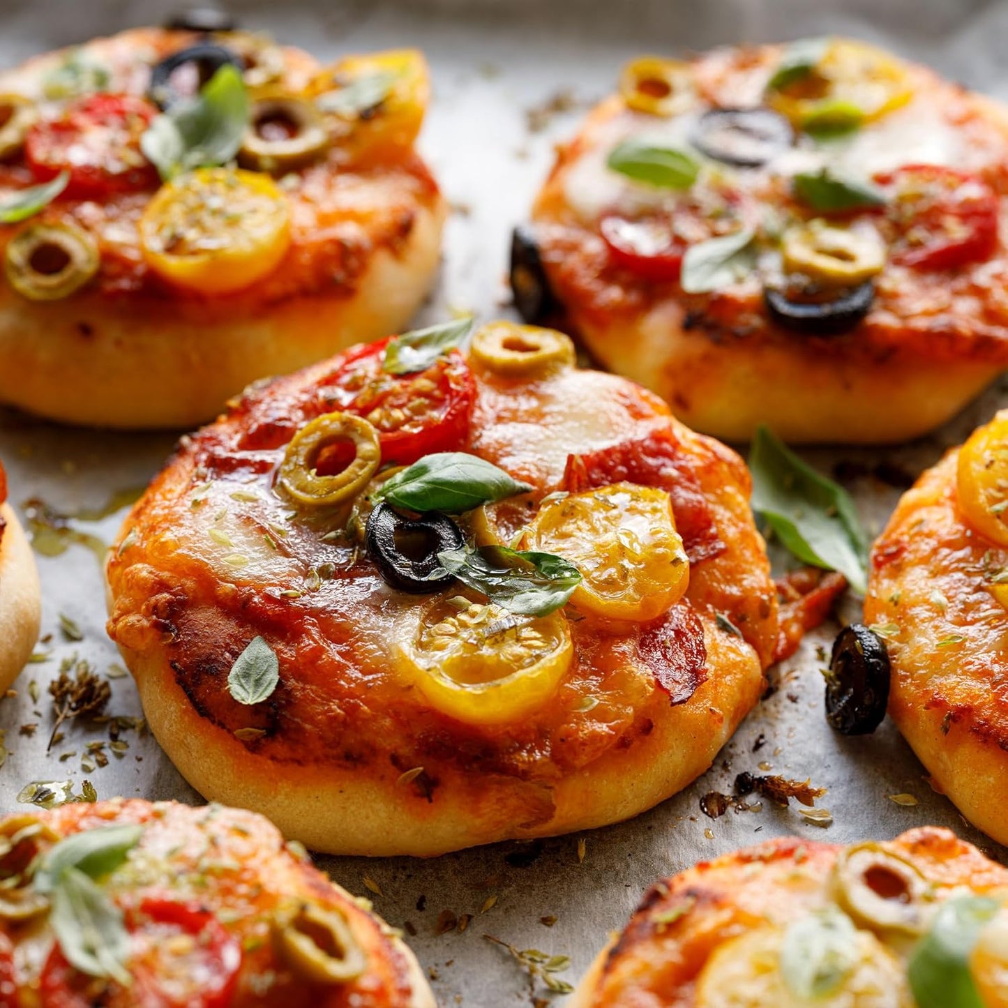 Pizza-Mini-Ofen mit Pfännchen
