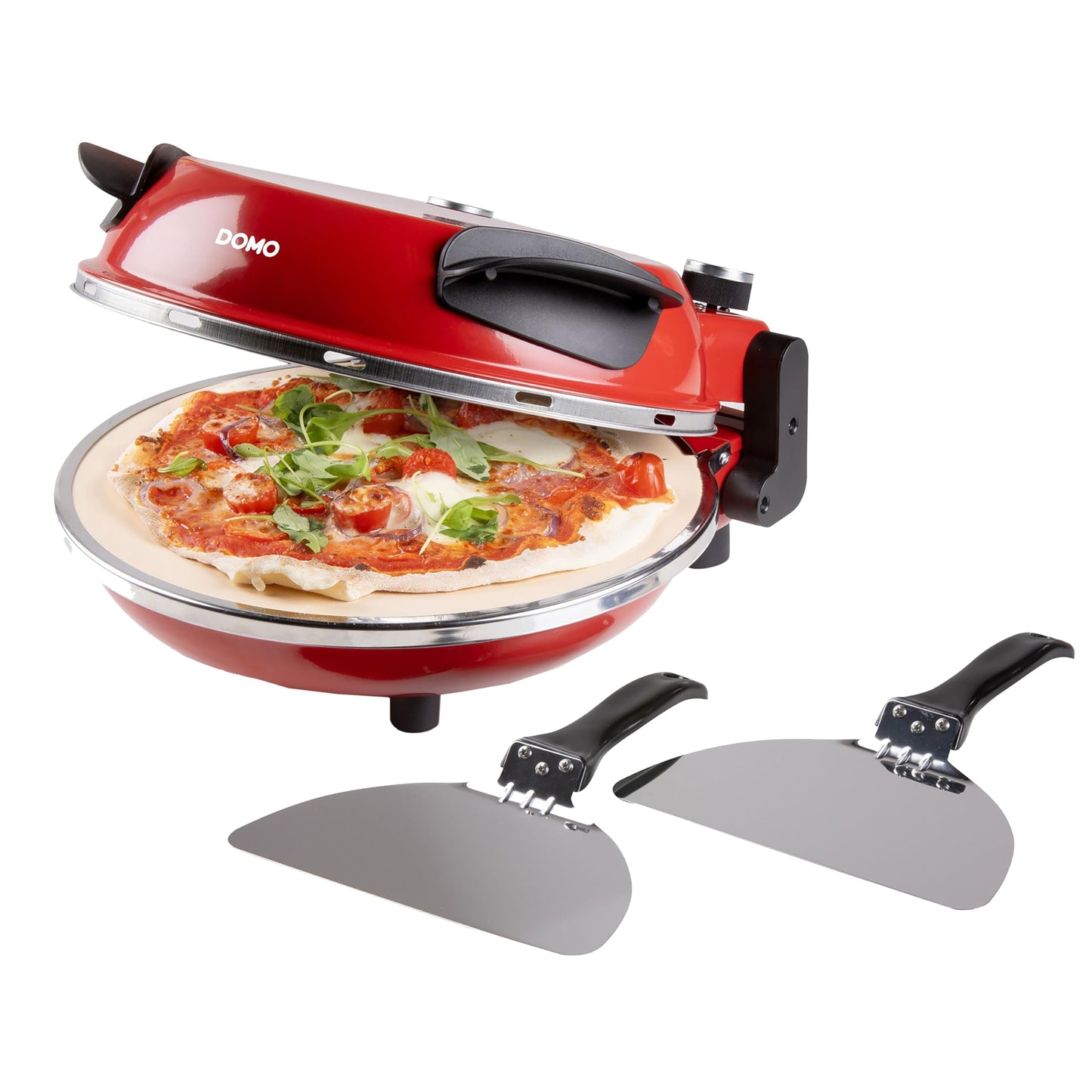 Elektrischer Pizzaofen DO9284PZ, With ceramic stone