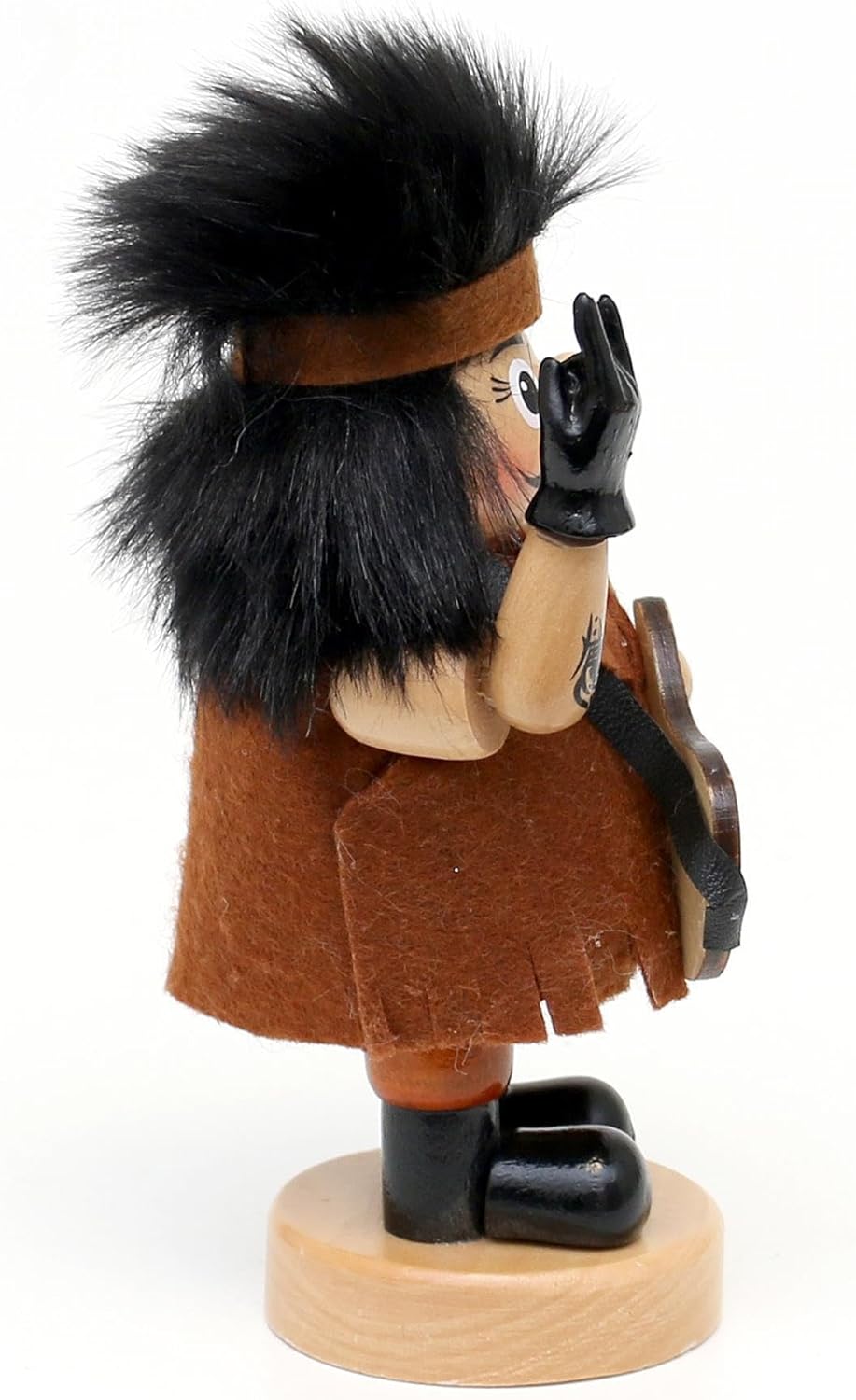 Holz-Räuchermann Rocker mit Gitarre, Rocker