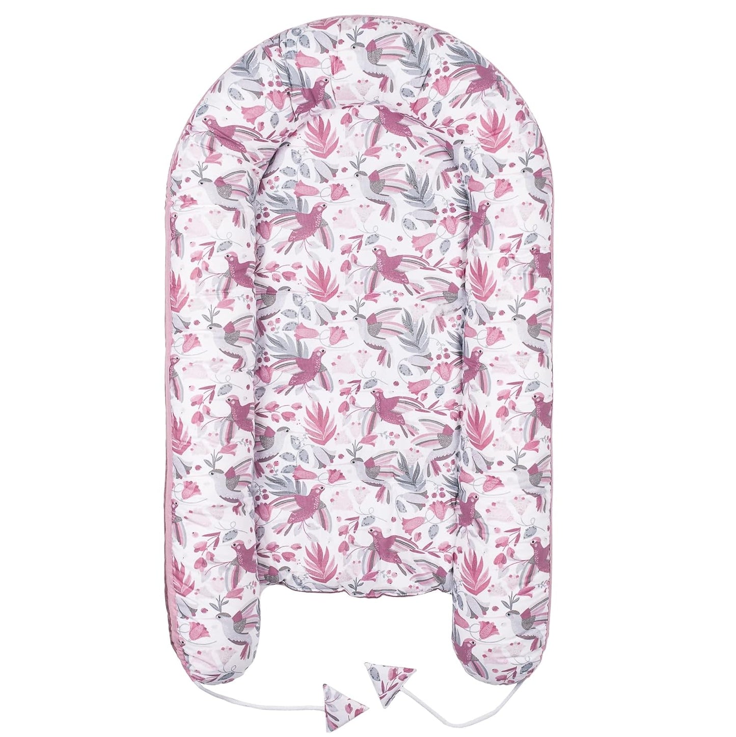 Babynestchen Hummingbird mit antiallergischer Füllung, Hummingbird Old Rosa