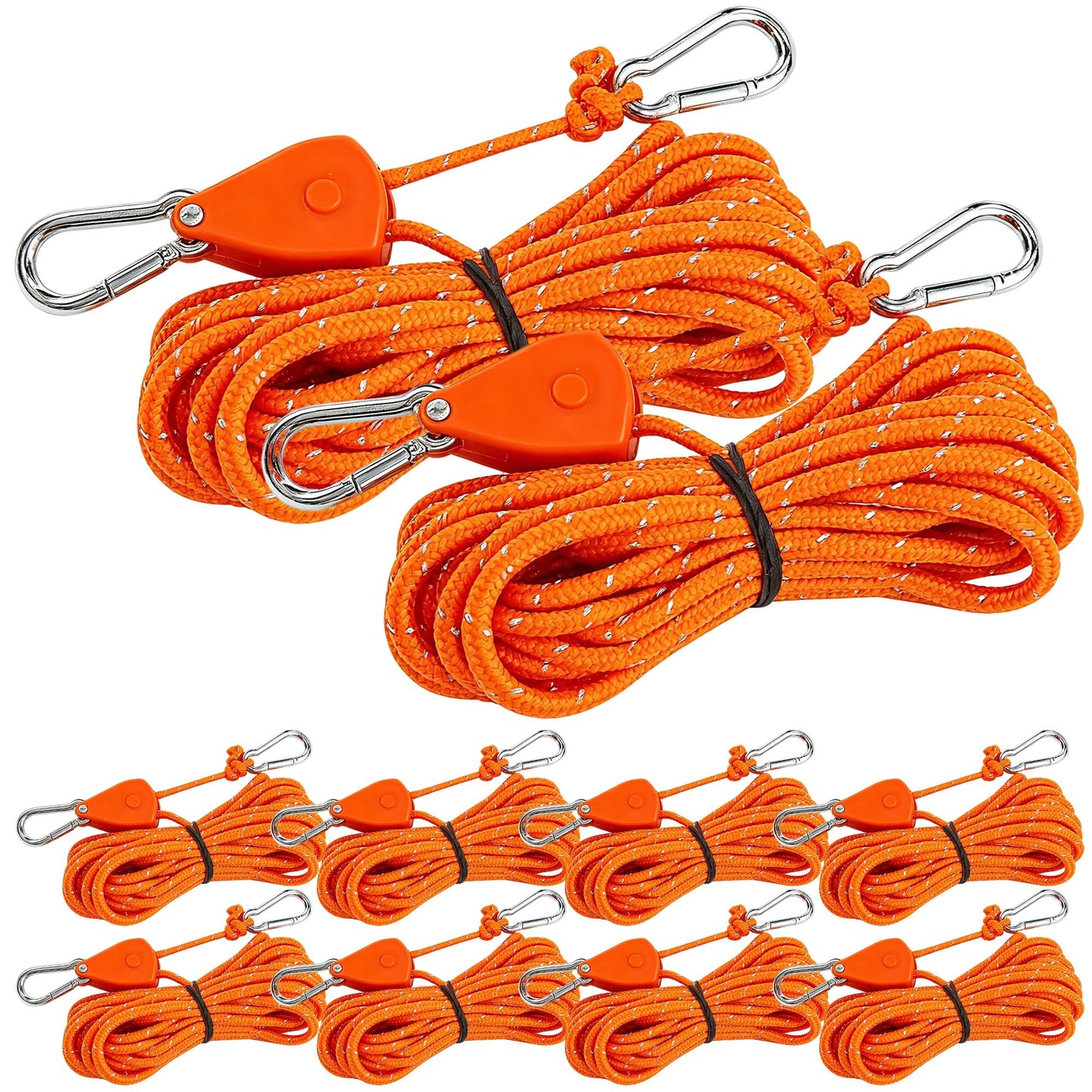 Seilspanner Ratchet Hanger Set, 10 x 4 m