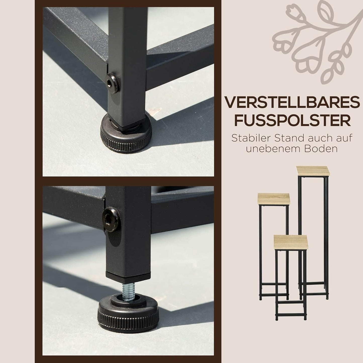 Pflanzenständer-Set