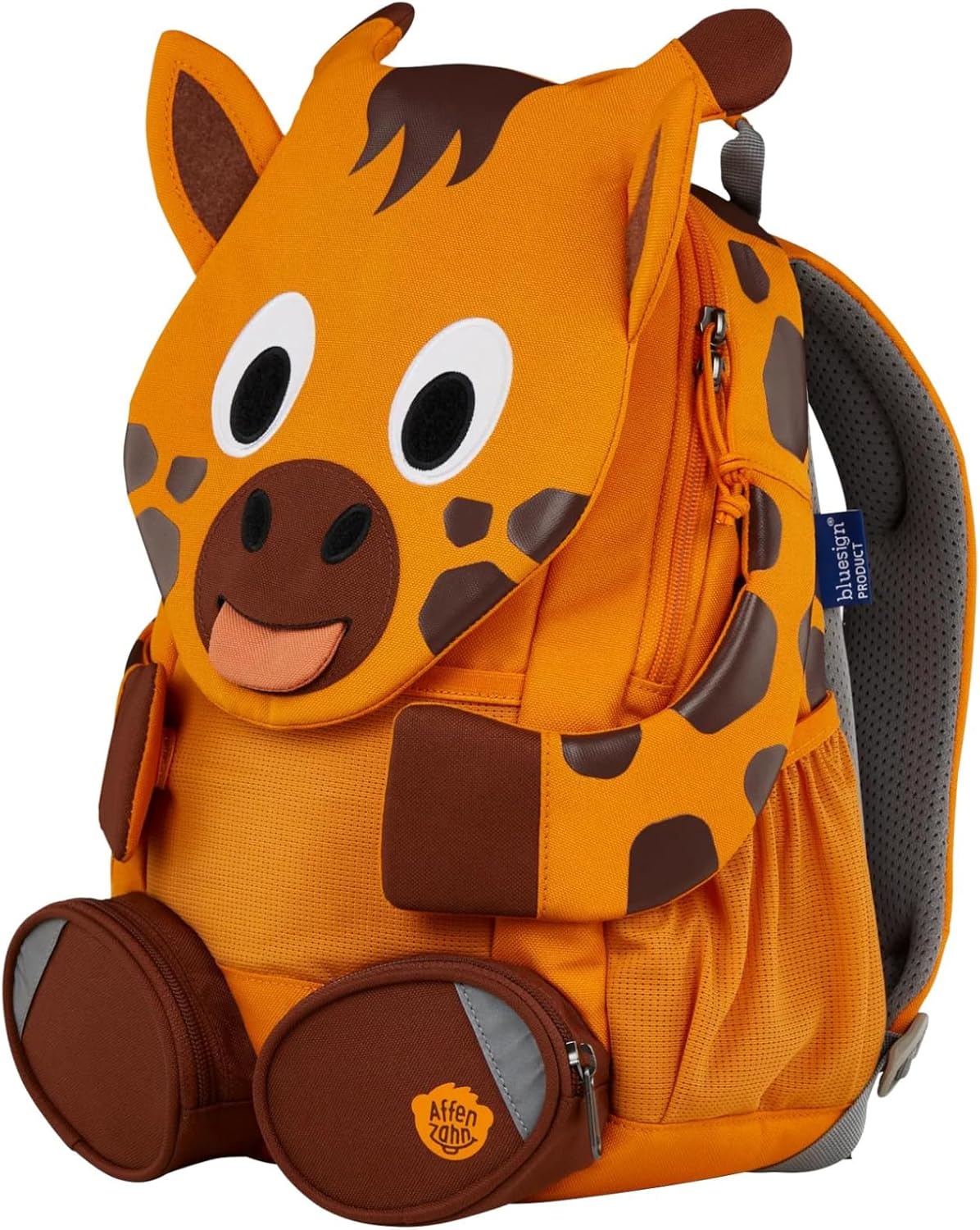 Kindergartenrucksack Grosser Freund Giraffe, 8 L Giraffe - Orange