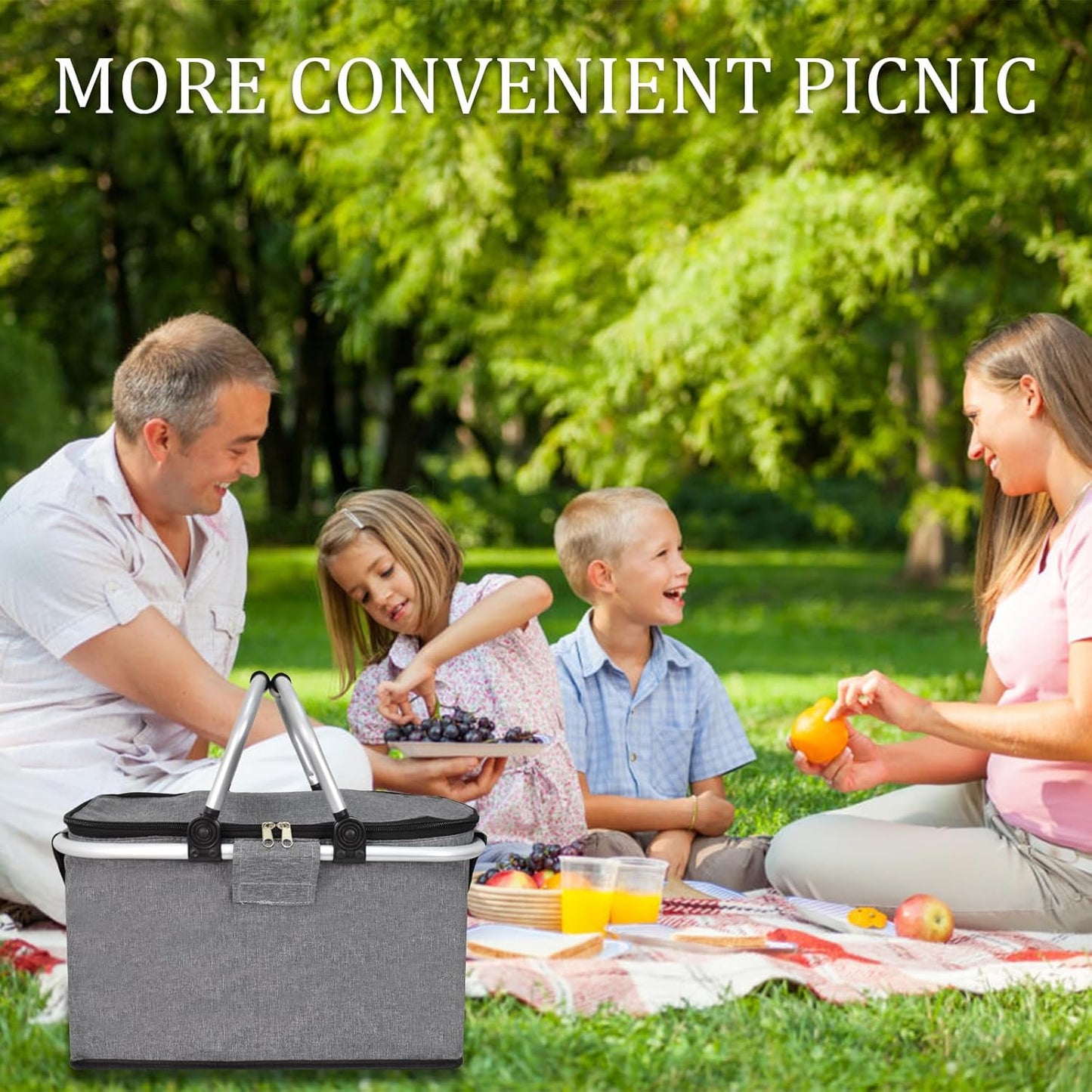 Faltbarer Picknickkorb