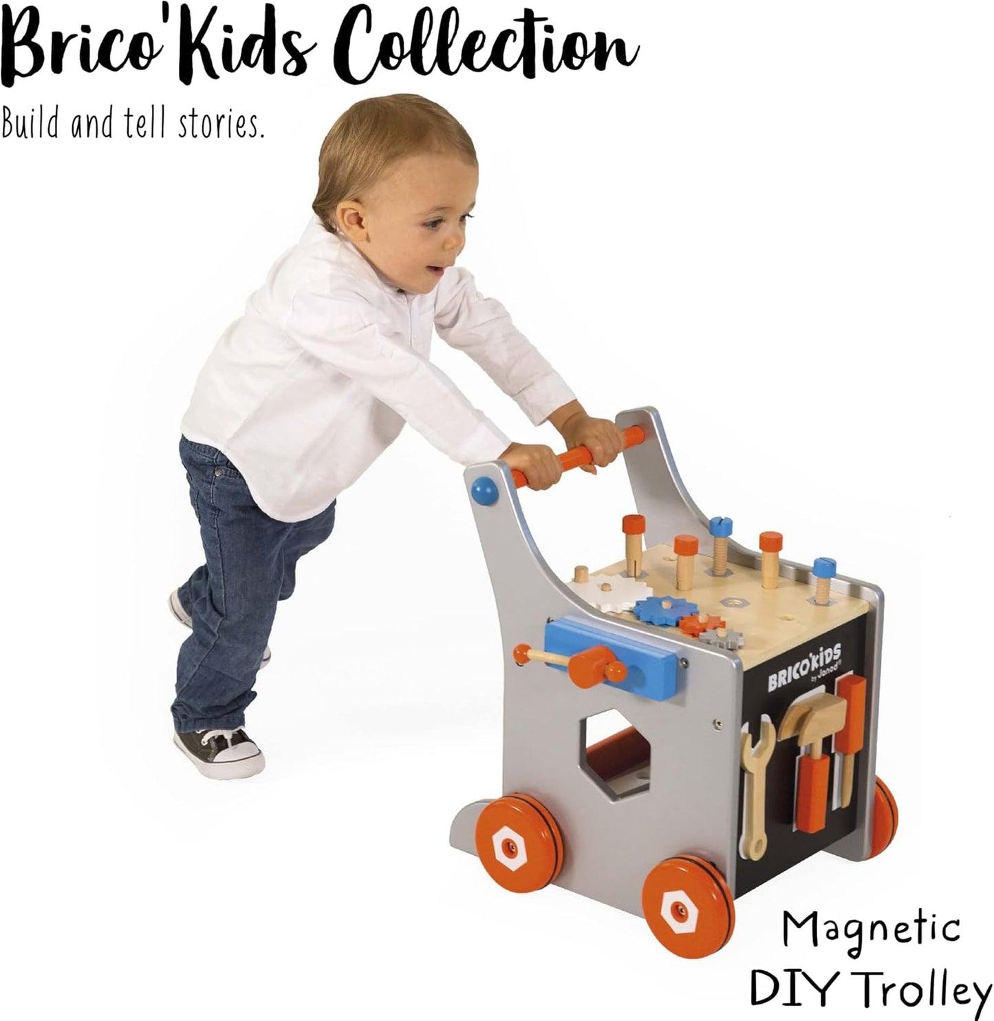 Brico'Kids Werkzeugwagen für Kinder