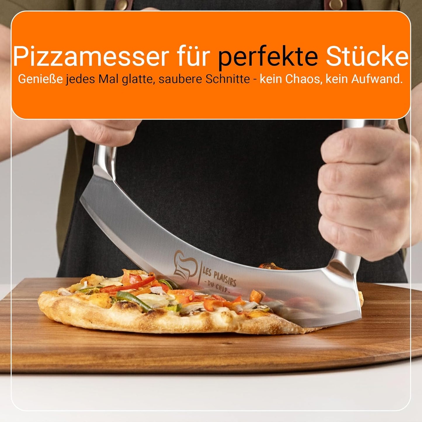 Pizzaschneider, Silber X-Large