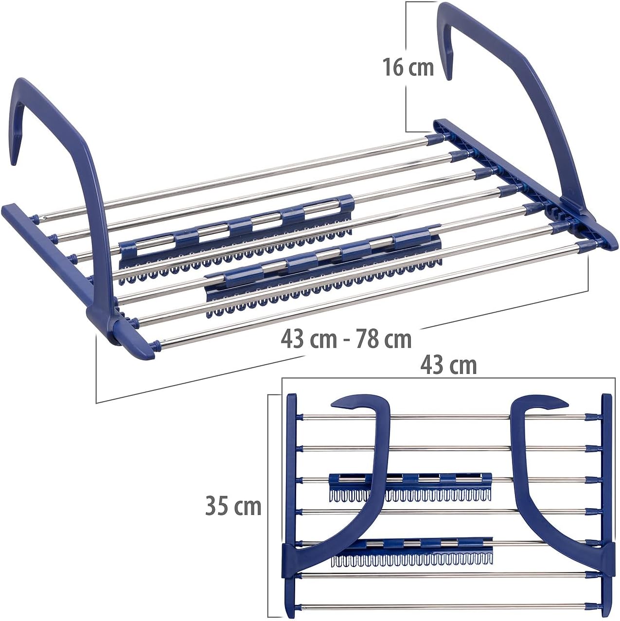Wäschetrockner für Heizkörper & Balkon