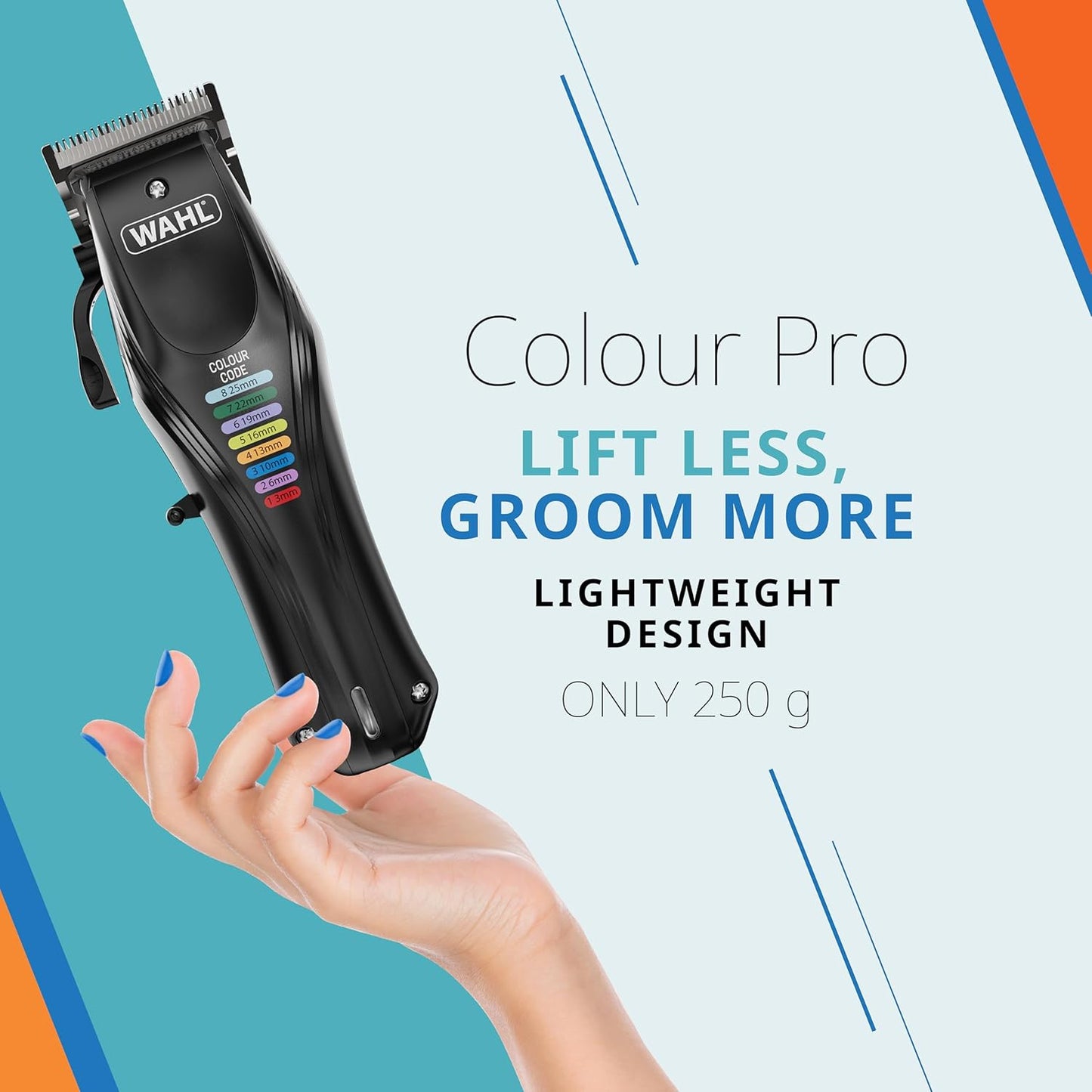 Color Pro Tierschermaschine mit Farb-Aufsätzen, geräuscharm
