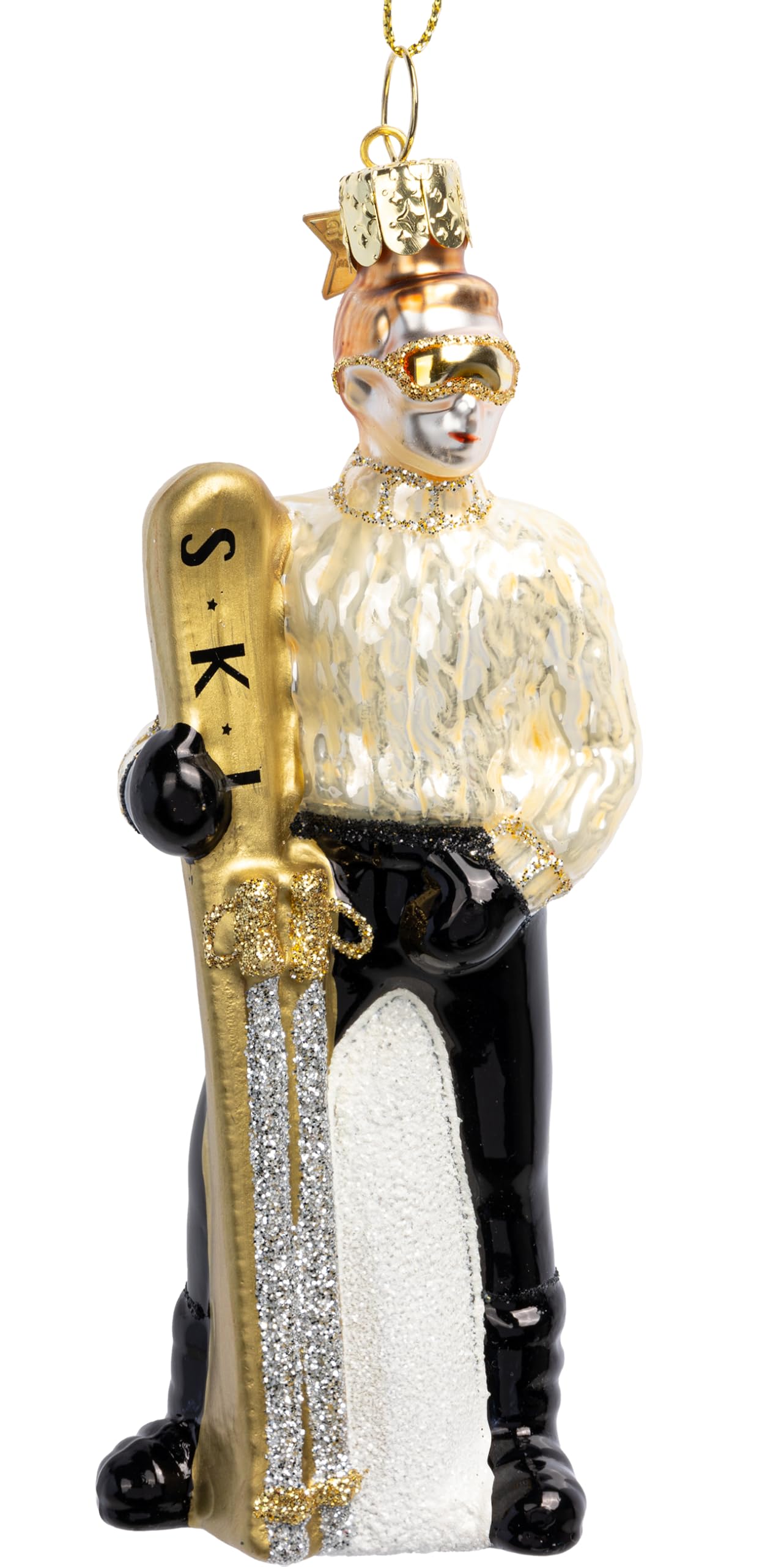 Ski Boy Weihnachtskugel, Ski Boy