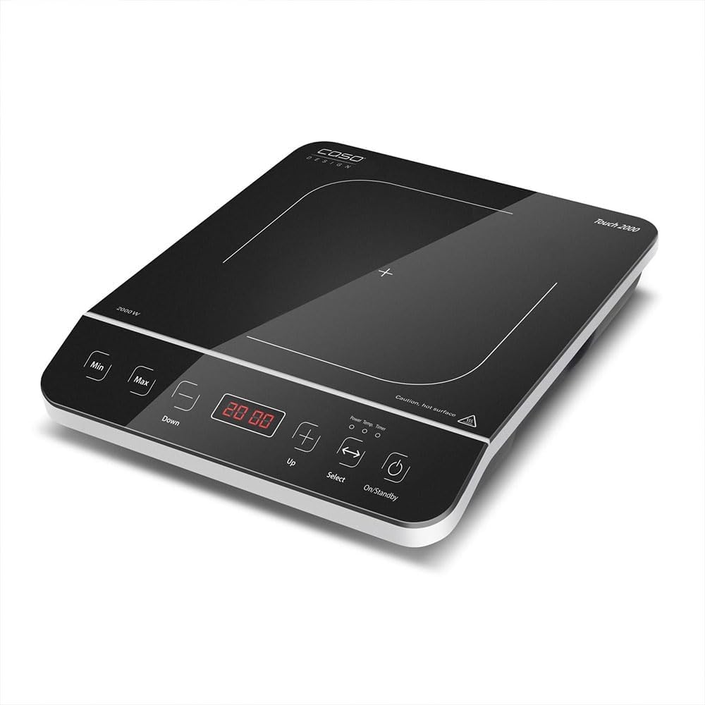 Touch 2000 Einzelinduktionskochfeld, Einzelinduktion / Schwarz, Silber