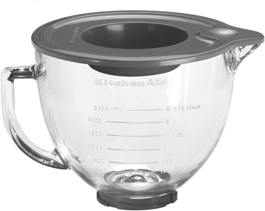 Glas-Rührschüssel für Küchenmaschine, Single