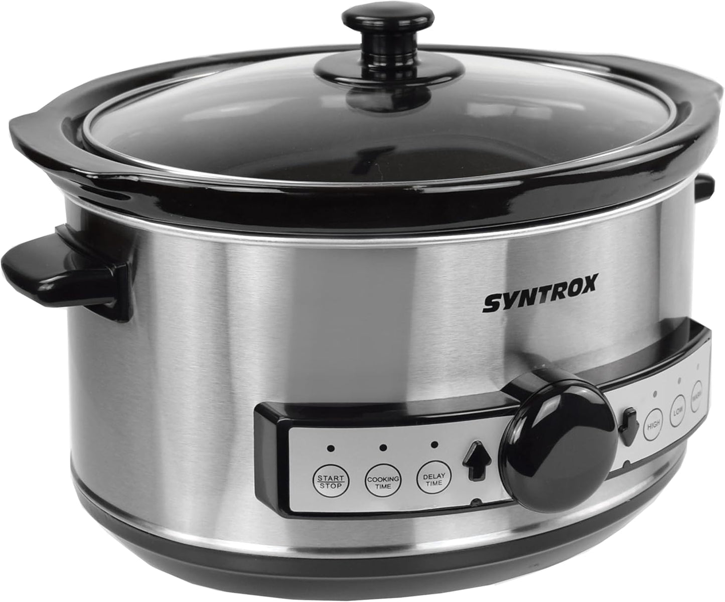 Slow Cooker mit Timer und Warmhaltefunktion