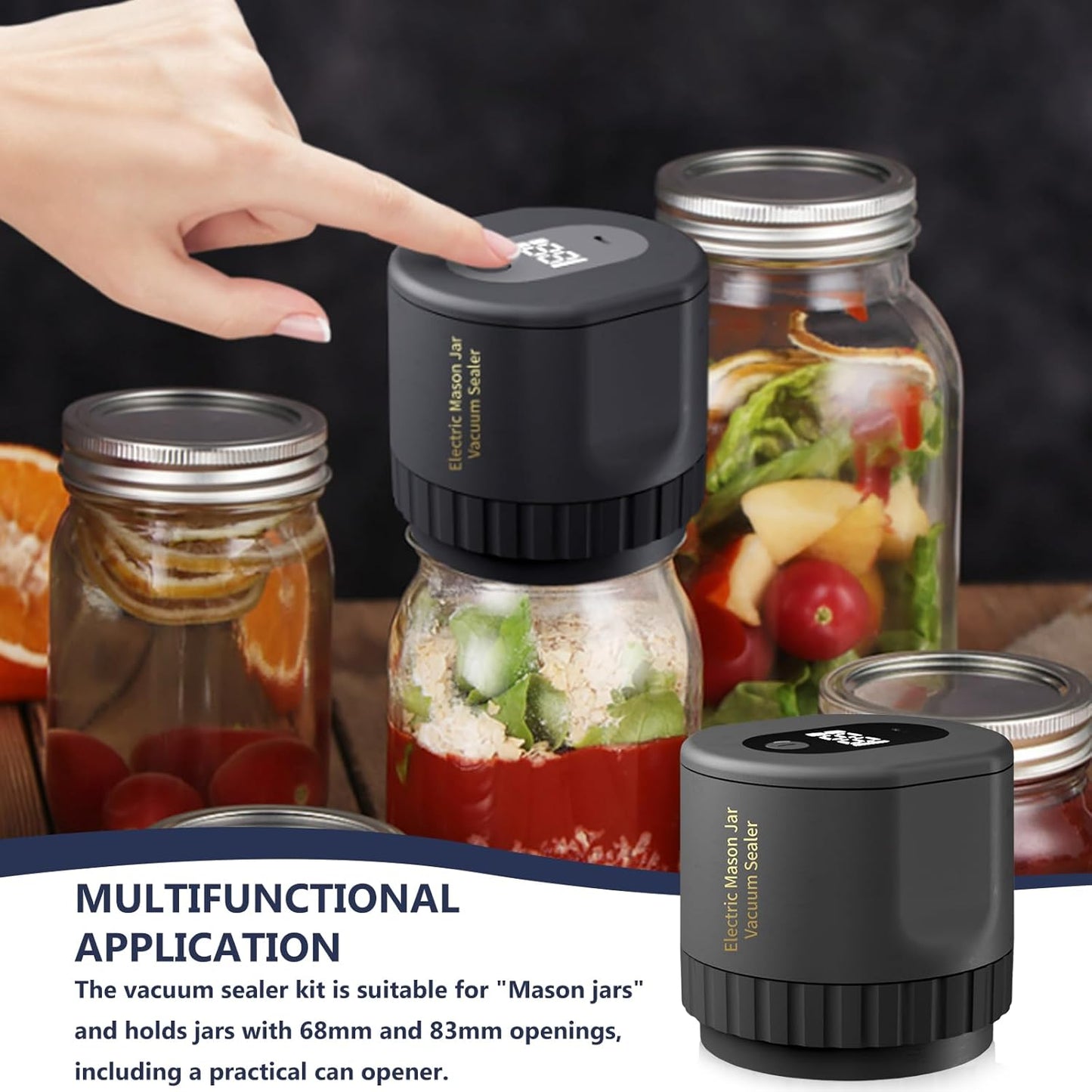Glas-Vakuumier-Set