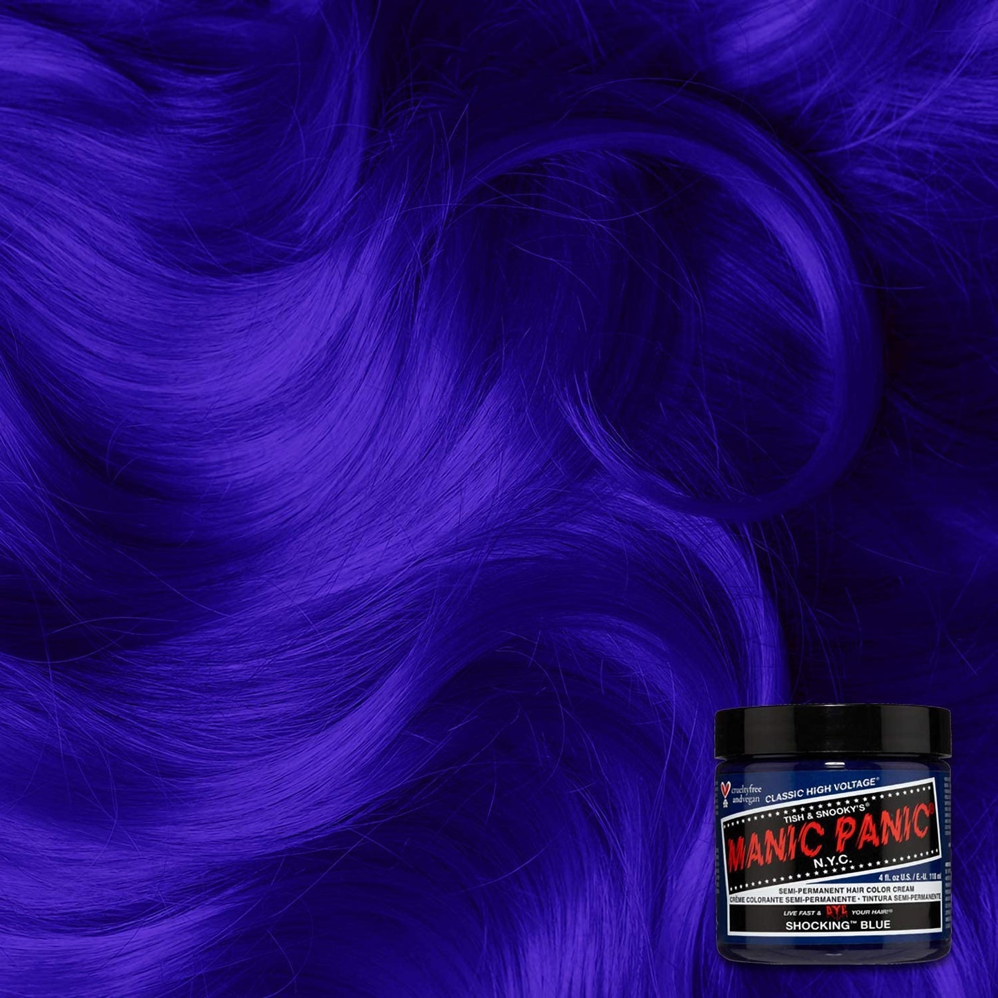 Intensivtönung - Shocking Blue Classic Creme (2 Stück), Shocking Blue 118 ml (2er Pack)