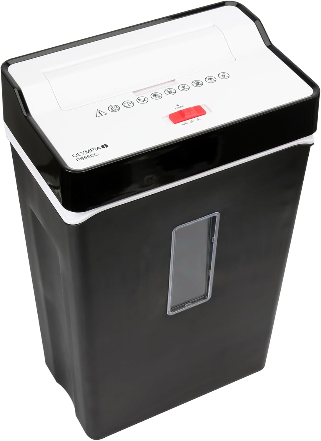 Aktenvernichter PS 55 CC, schwarz