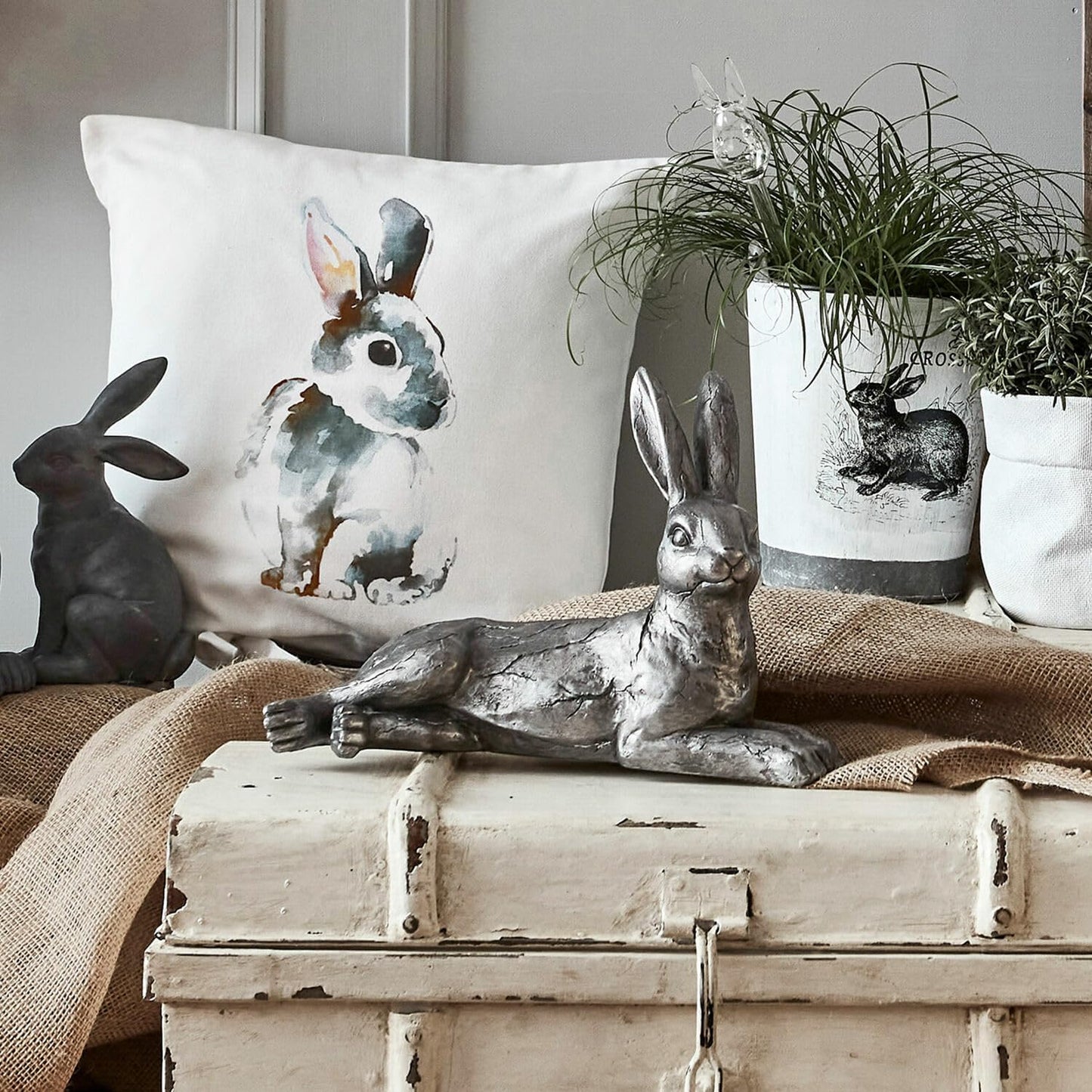 Deko-Hase Fiorentin, Silber