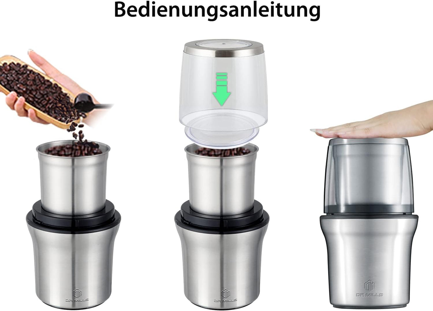 DM-7412M Kaffeemühle, DM-7412M