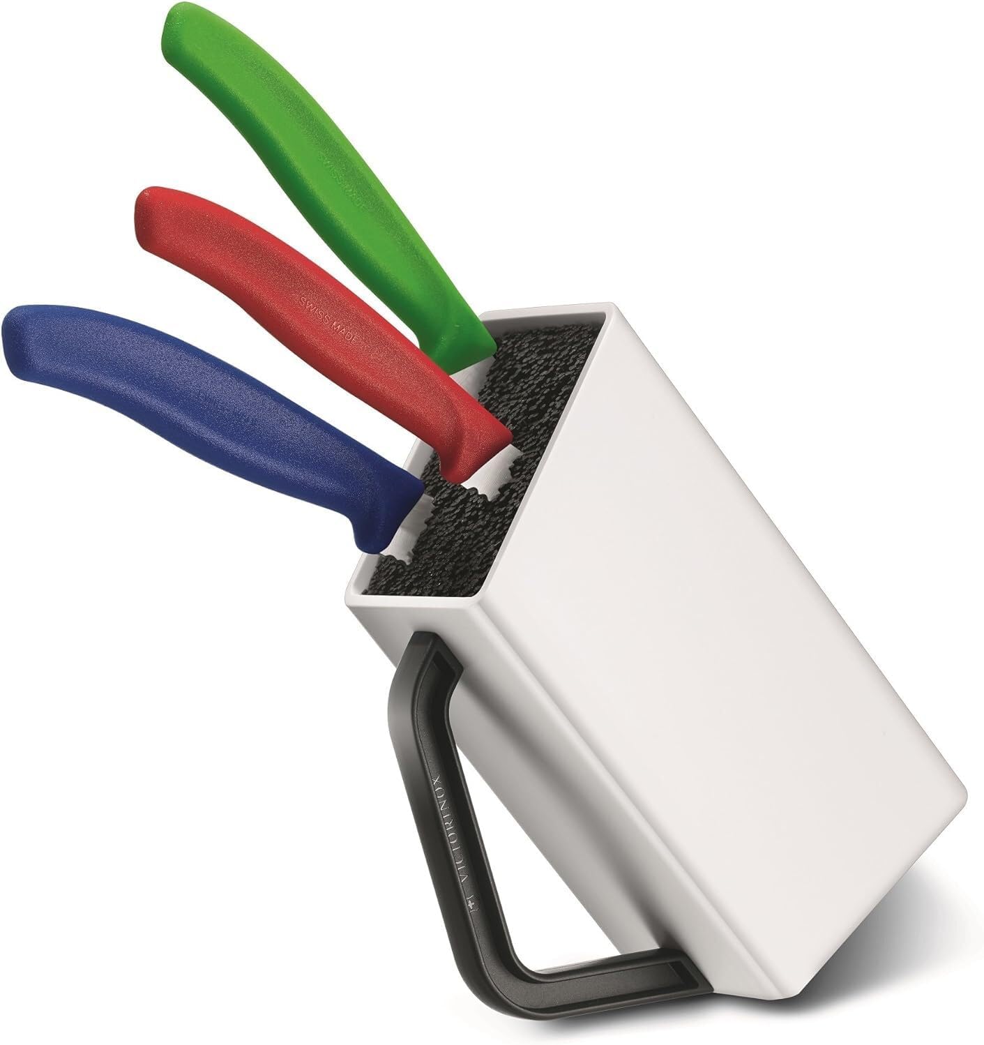 Messerblock ohne Messer, Weiss