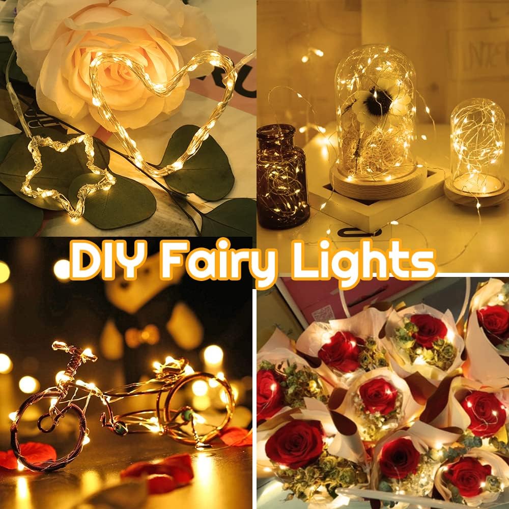 12 Drahtlichterketten
