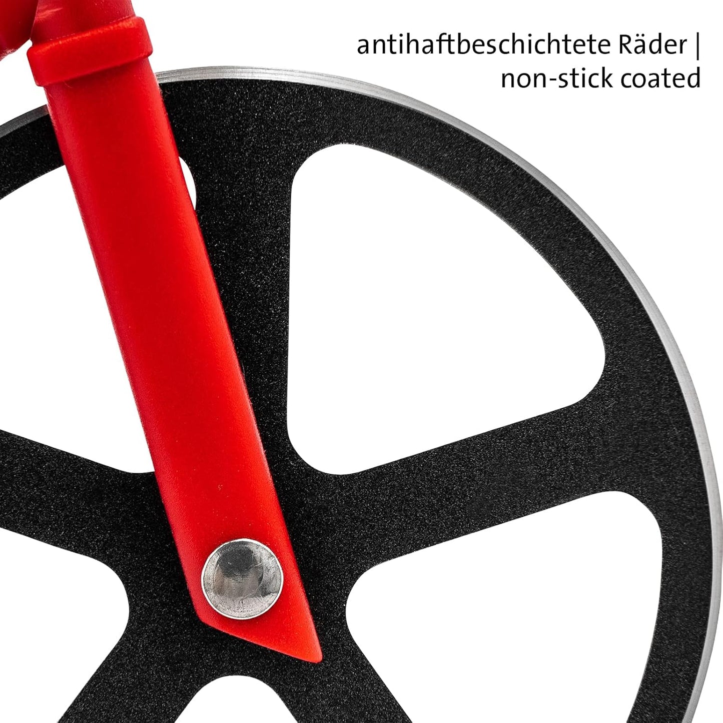 Fahrradkoffer mit Pizzaschneider-Fahrrad, Mit Pizzafahrrad